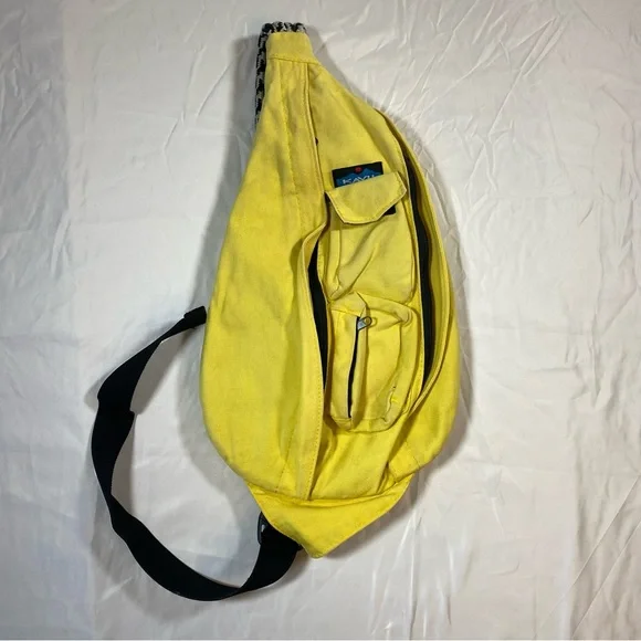 Kavu | Bags | Kavu Rope Sling Crossbody Backpack Yellow  display picture 3